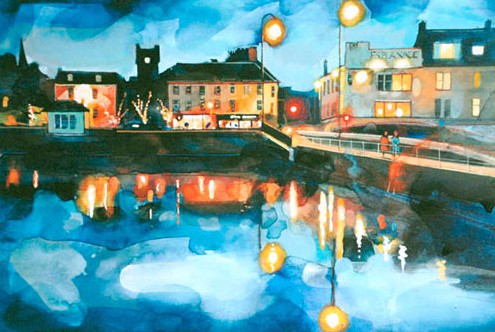 Rothesay – Towards the Square